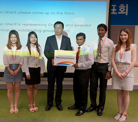 AIT students shine at K-water Global Internship Program 2015 in ROK