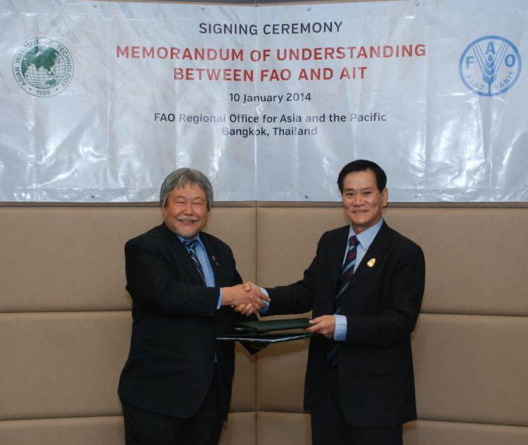 FAO teams up with AIT, signs MoU