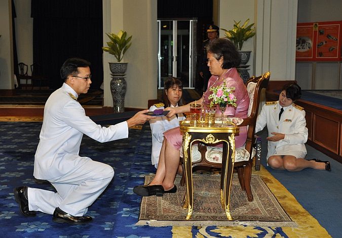 HRH Princess Maha Chakri Sirindhorn confers National Outstanding Person Award to Alumnus Prof. Wongwises