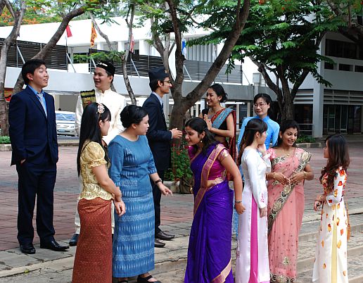 HRH Princess Maha Chakri Sirindhorn grants Royal Audience to 49 AIT students