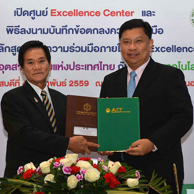 Industrial Estate Authority of Thailand ties up with AIT