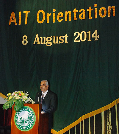 New President Worsak communicates ‘State of AIT’