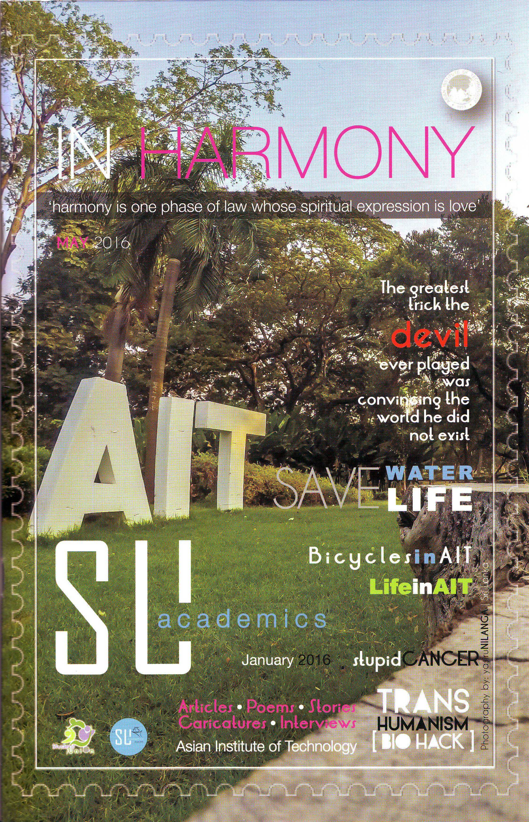 Students’ Union magazine celebrates  AIT’s diversity and harmony