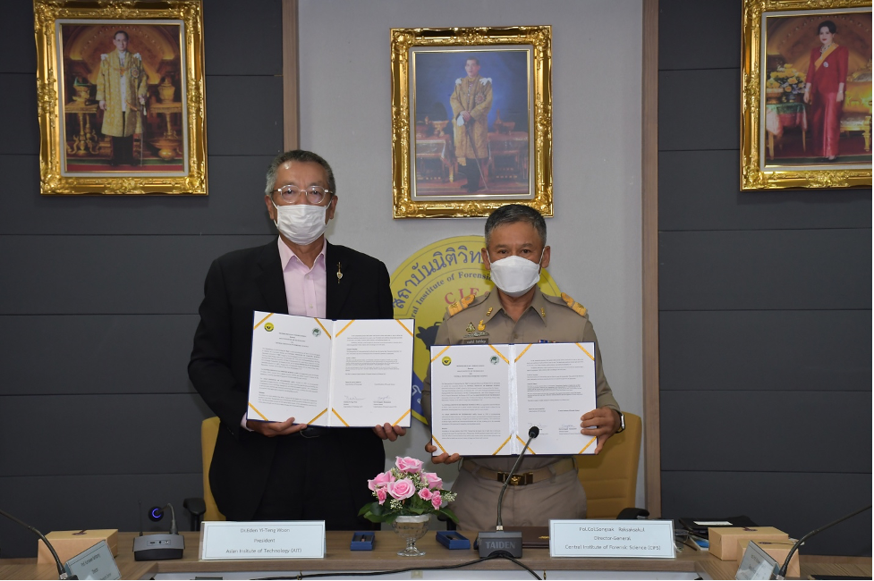 AIT renews MoU with Central Institute of Forensic Science to make Thai roads safer